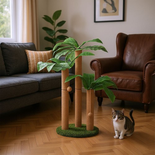 Large palm tree cat - large,