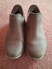 Sketchers Women's Brown Slip On Shoe  Air Cooled Memory Foam UK 3 Hardly Worn.