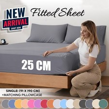 Extra Deep Fitted Sheet 25CM