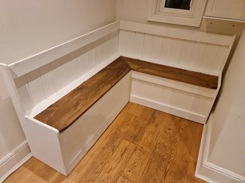 Bespoke corner monks bench - bespoke,