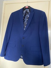Mens royal/navy blue suit occasions by Scott and Taylor.