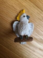 Small Parrot Cockatoo Figure 6cm tall