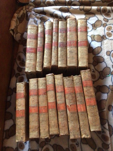 Lot books old period - lot,