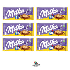 6 x Milka TUC Biscuit Chocolate Bar 87g