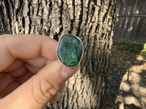Large navajo sterling silver - sterling,