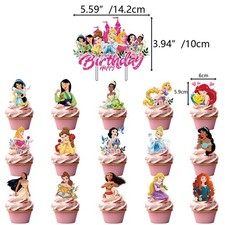 Disney princess cake topper - princess,