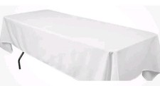 Ex Hotel COMMERCIAL CATERING QUALITY HEAVY DUTY COTTON Table Cloth
