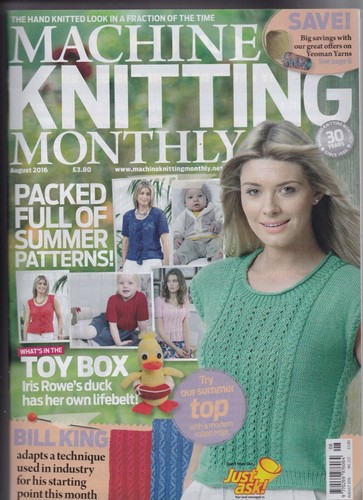 Machine knitting monthly mag - knitting,