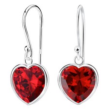 925 Sterling Silver Heart hook