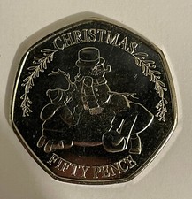 Gibraltar christmas 50p 2023 - gibraltar,