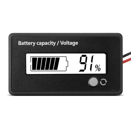 Lcd digital 12v - lcd, battery