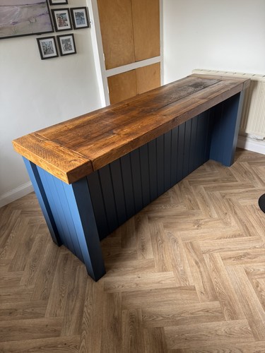 Butcher block kitchen island - kitchen,