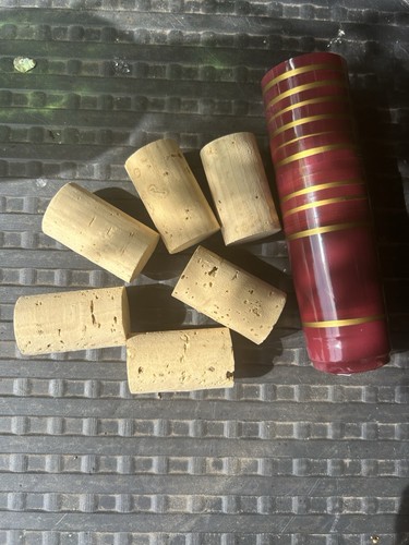 Empty home brew - wine, bottles