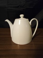china by denby white teapot