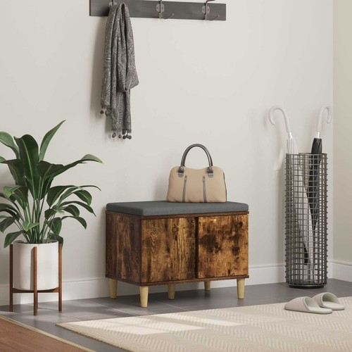 Hall bench smoked oak - hall,