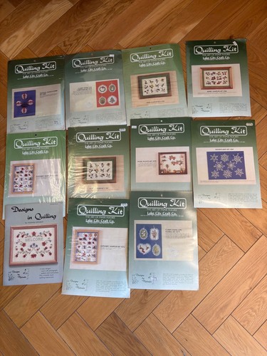 Set vintage quilling - set, of