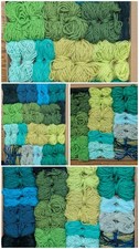 Mixed Yarn/Wool Bundle 32 x