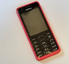 Original Nokia Asha 301 - Red Black (EE)  Mobile Phone