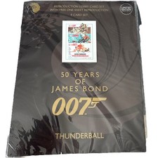 James Bond Thunderball Lobby Card Set - 50 Years of James Bond 007