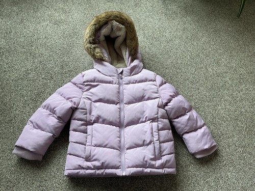 Purple girls coat - purple,
