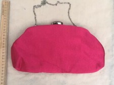 Ben De Lisi pink satin purse /