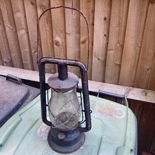 Rare ,Dietz Monarch No 10 Hurricane Lamp For Restoration