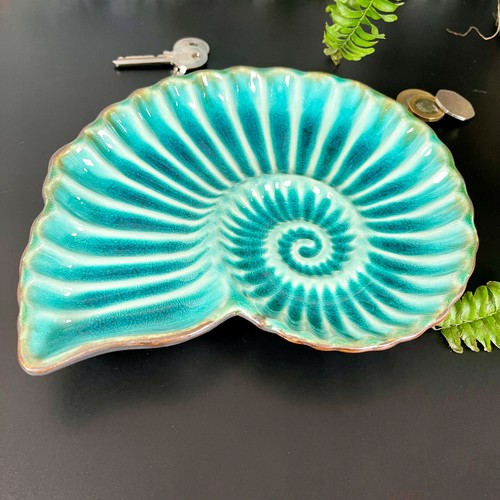 Teal blue sea - blue, shell