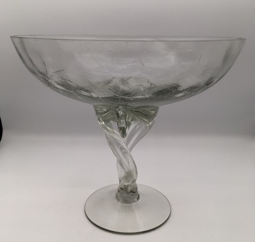 Vintage hand blown stemmed - vintage,