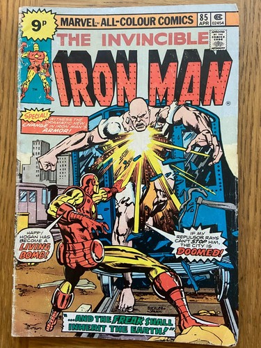 Iron man issue - issue, april