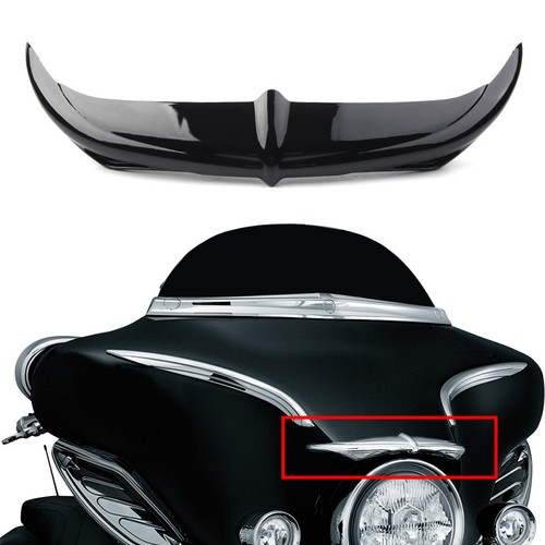 Black front batwing fairing - batwing,
