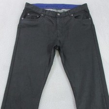Paul & Shark Straight Jeans Mens W34 L28 Black Yachting
