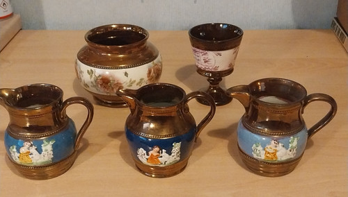 Vintage staffordshire copper - vintage,