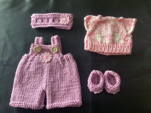 Hand knitted dolls - , to