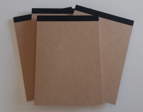 Pads plain paper jotter - 4,
