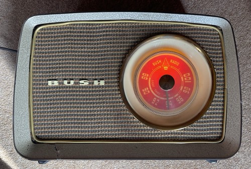 Vintage valve bush radio - bush,