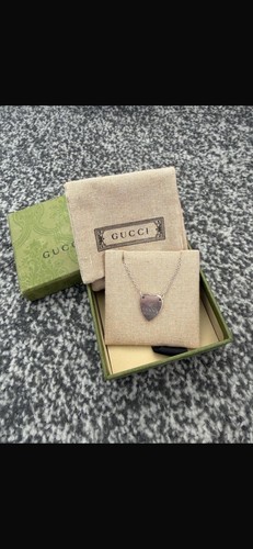 Gucci heart pendant necklace - heart,