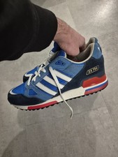 Adidas Originals ZX750 Mens Shoes Suede Royal Blue Trainers G96718