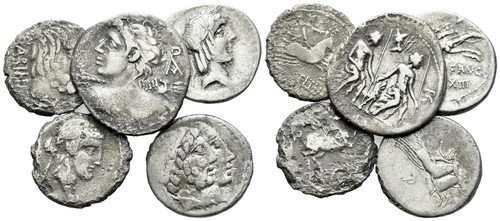 Lot republican denarii i - denarii,