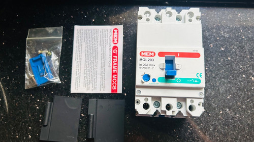 Mem mccb amp - 20, pole