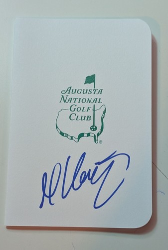 Martin kaymer signed augusta - signed,