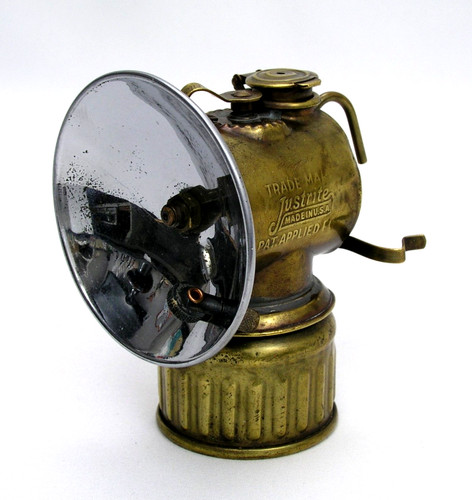 Antique justrite carbide - antique,