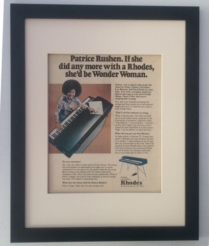 Patrice rushen fender - patrice, rushen*fender*rhodes