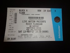 Micky Flanagan Used Ticket