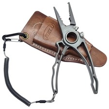 Rxluy titanium fishing pliers - titanium,