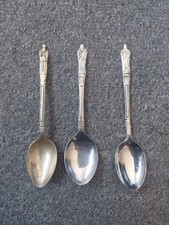 Antique Apostle Tea Spoons x3