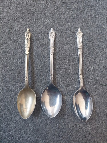Antique apostle tea spoons - apostle,