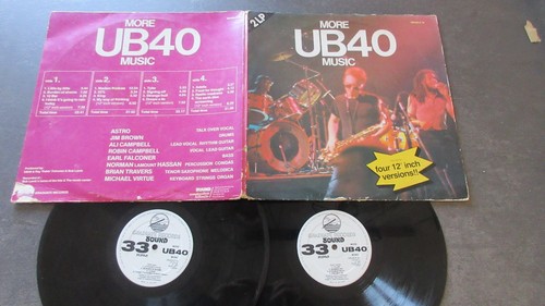 More ub40 music 2xlp 1983 - , vg-