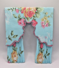 Dolls house curtains.  light