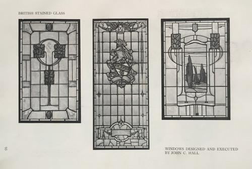 Art nouveau window reuben - art,
