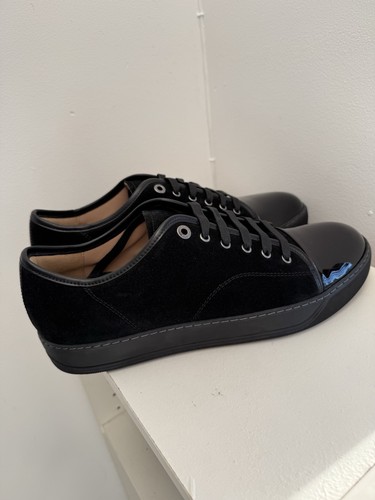 Lanvin dbb1 suede patent - dbb1, suede/patent